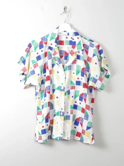 Women's Vibrant Vintage Blouse S