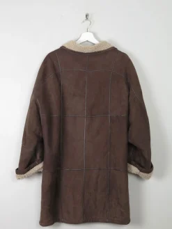 Women's Vintage 3/4 Length Shearling Coat M/L