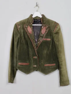 Women's Vintage Austrian Suede Jacket S/M