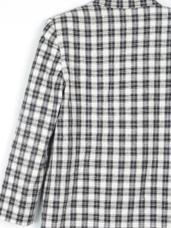 Women’s Vintage Black & Cream Check Jacket 10/12
