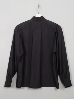 Women's Vintage Black Blouse S/M