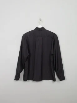 Women's Vintage Black Blouse S/M