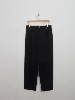 Women's Vintage Black High Waited Trousers 30" W