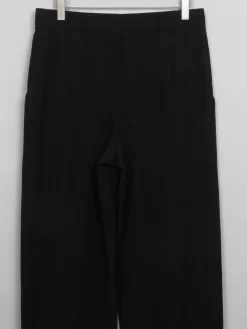 Women's Vintage Black High Waited Trousers 30
