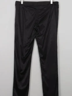 Women's Vintage Black Malene Birger Satin Trousers 31W