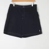 Women’s Vintage Black Ralph Lauren Cotton Bermuda Shorts 33"