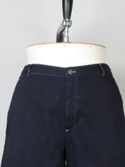 Women’s Vintage Black Ralph Lauren Cotton Bermuda Shorts 33