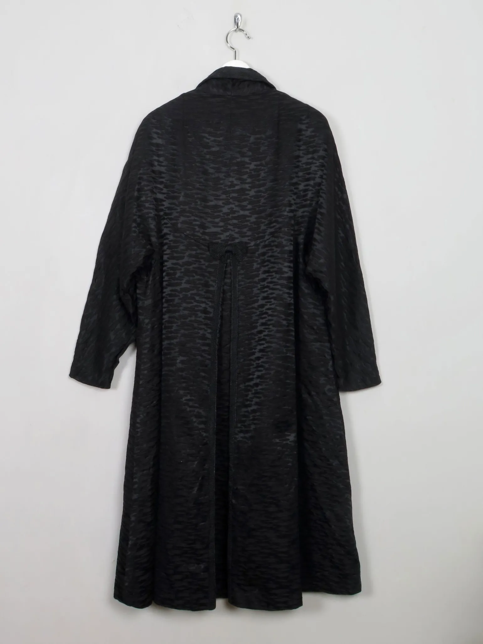 Women's Vintage Black Swing Opera Coat S/M