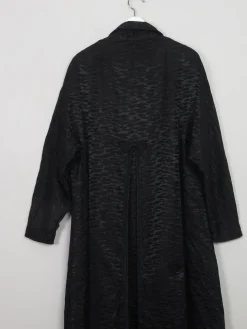 Women's Vintage Black Swing Opera Coat S/M