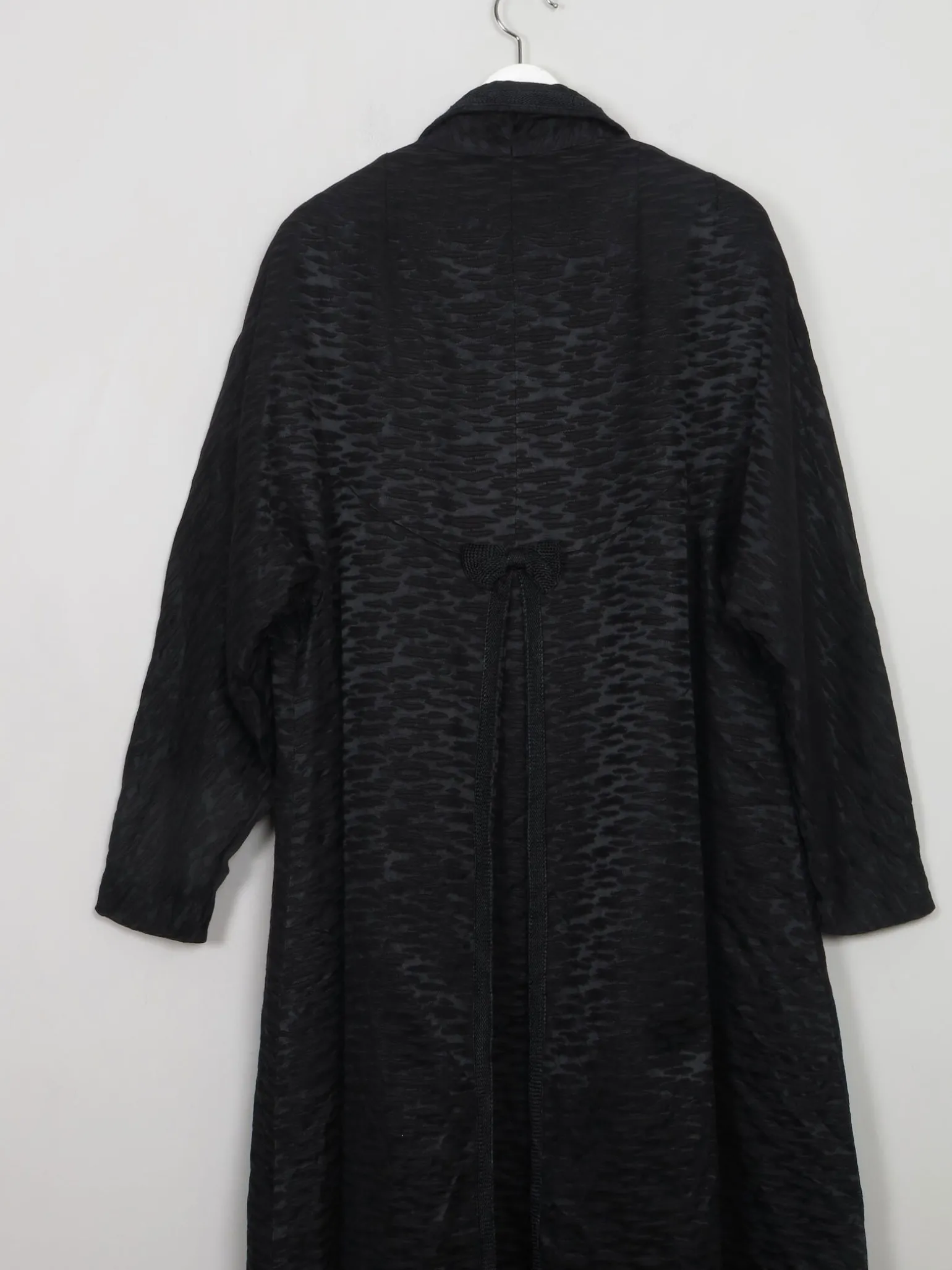 Women's Vintage Black Swing Opera Coat S/M
