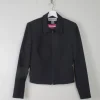 Women's Vintage Black Tailored Jacket Warehouse S