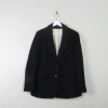 Women's Vintage Black Tweed Jacket 12
