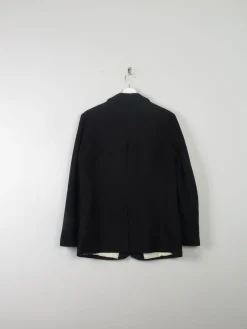 Women's Vintage Black Tweed Jacket 12