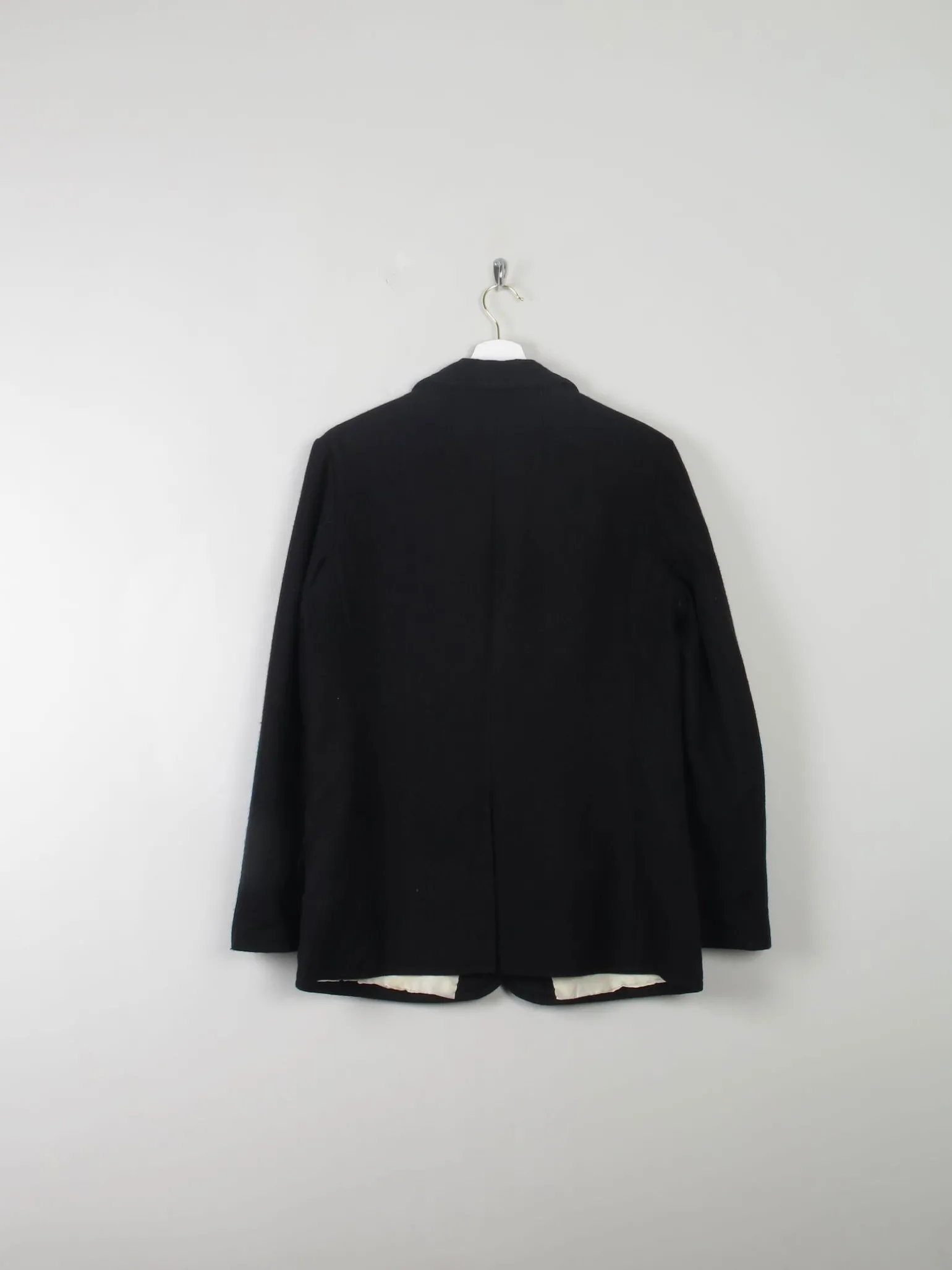 Women's Vintage Black Tweed Jacket 12