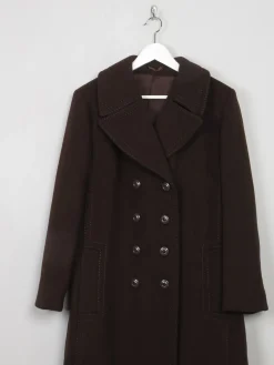 Women's Vintage Brown Coat L