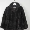 Women's Vintage Brown Faux Fur Jacket M
