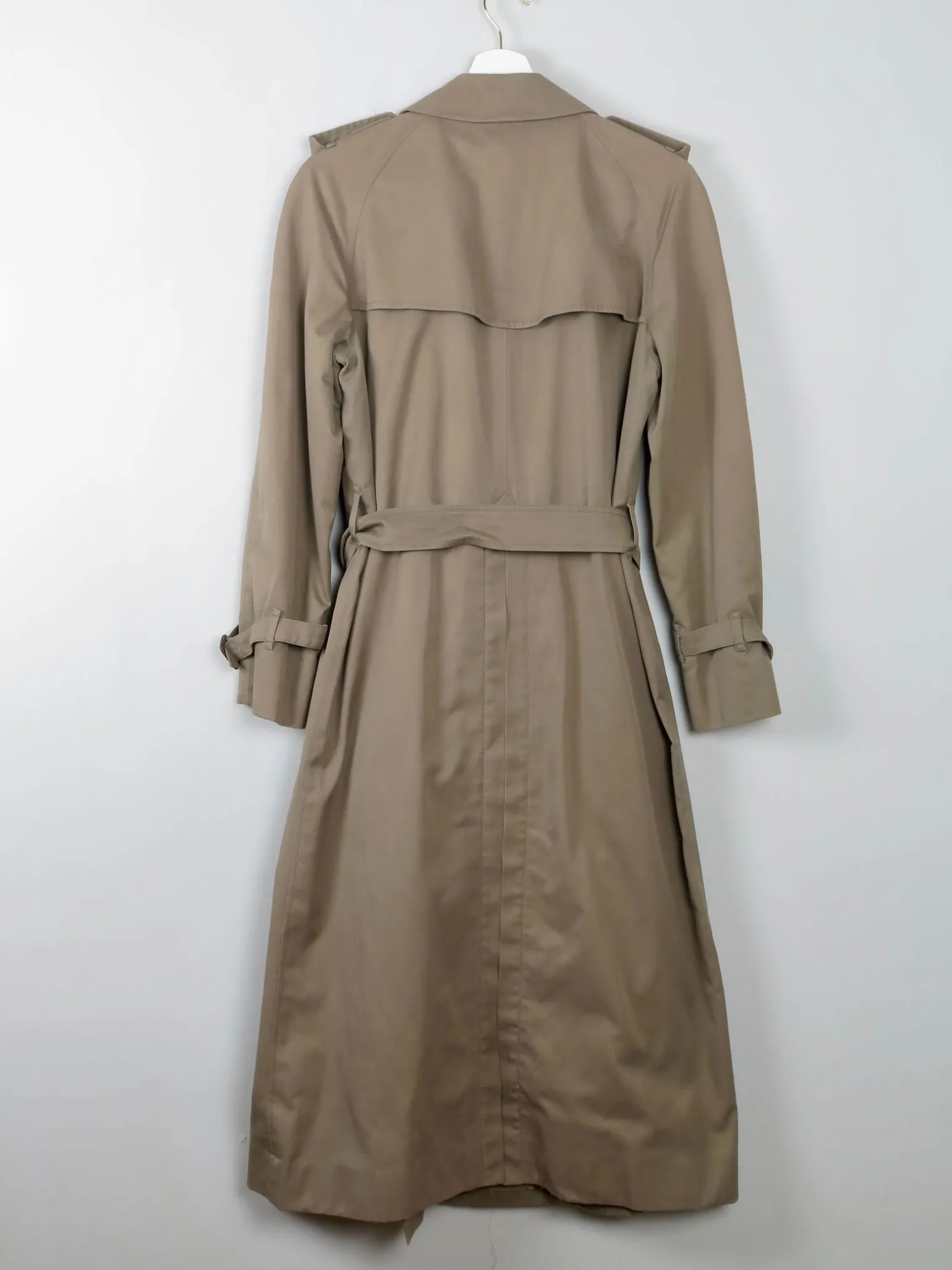 Women's Vintage Burberry Trench Coat Khaki XS/S