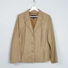 Women's Vintage Caramel 1990s Leather Jacket M/L