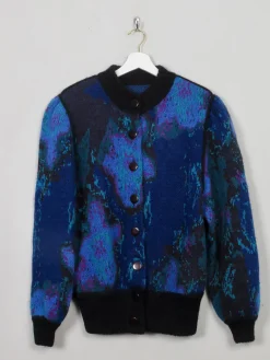 Women's Vintage Colourful Cardigan/Jacket M