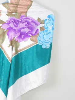 Women's Vintage Colourful Extra Large Shawl Scarf