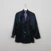 Women's Vintage Corded Velvet Colourful Jacket M/L
