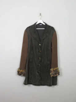 Women's Vintage Corduroy Coat XL