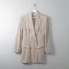 Women's Vintage Cream Blazer S