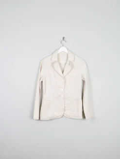 Women’s Vintage Cream Corduroy 1970s Tailored Jacket 8