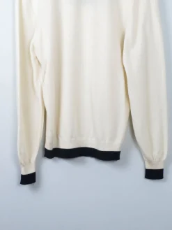 Women’s Vintage Cream Jaeger Merino Wool Jumper S/M