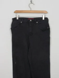 Women's Vintage Dark Grey Gloria Vanderbilt Mom Jeans 30"W