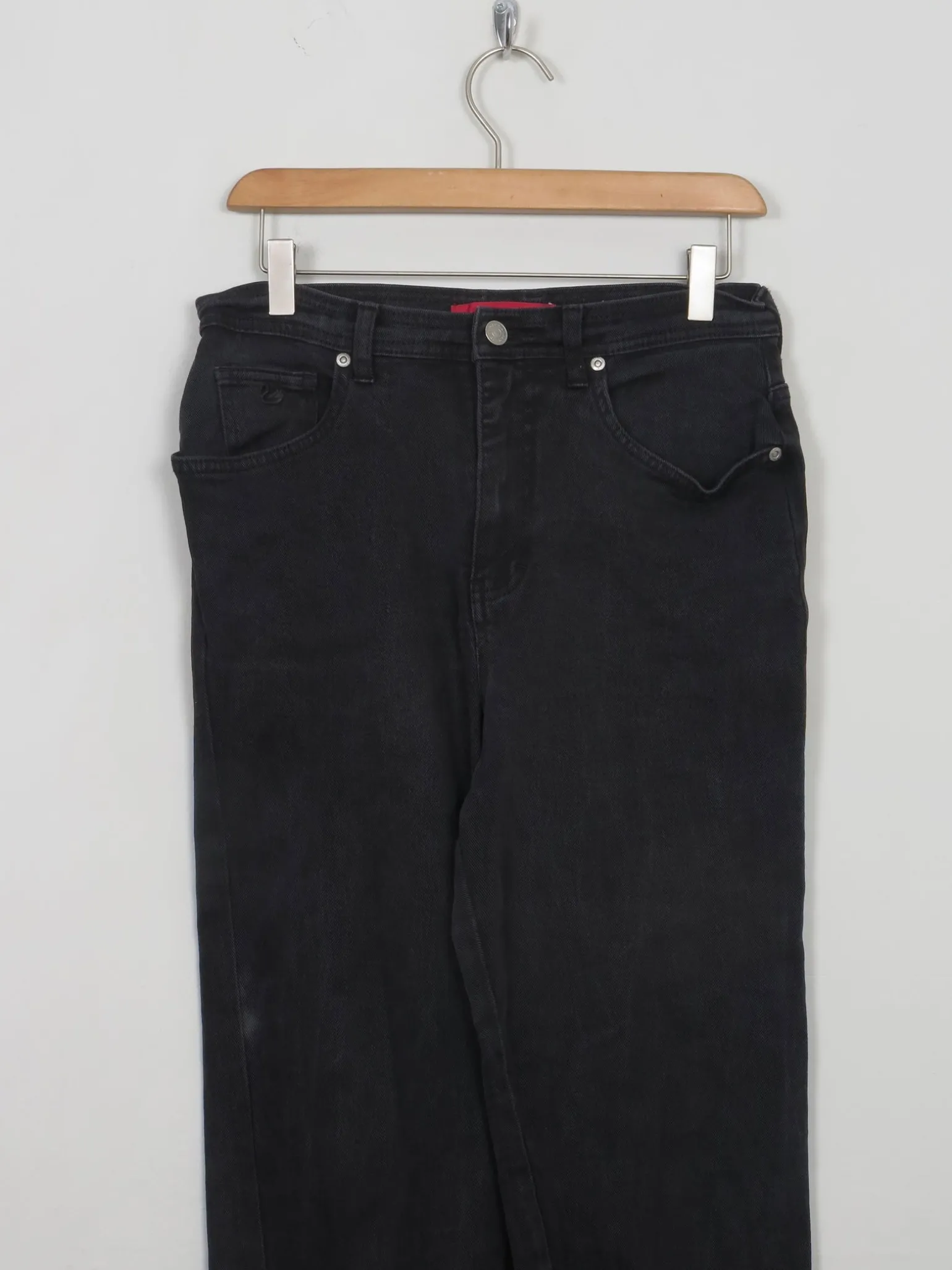 Women's Vintage Dark Grey Gloria Vanderbilt Mom Jeans 30"W
