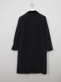 Women's Vintage Dark Grey Coat M/L