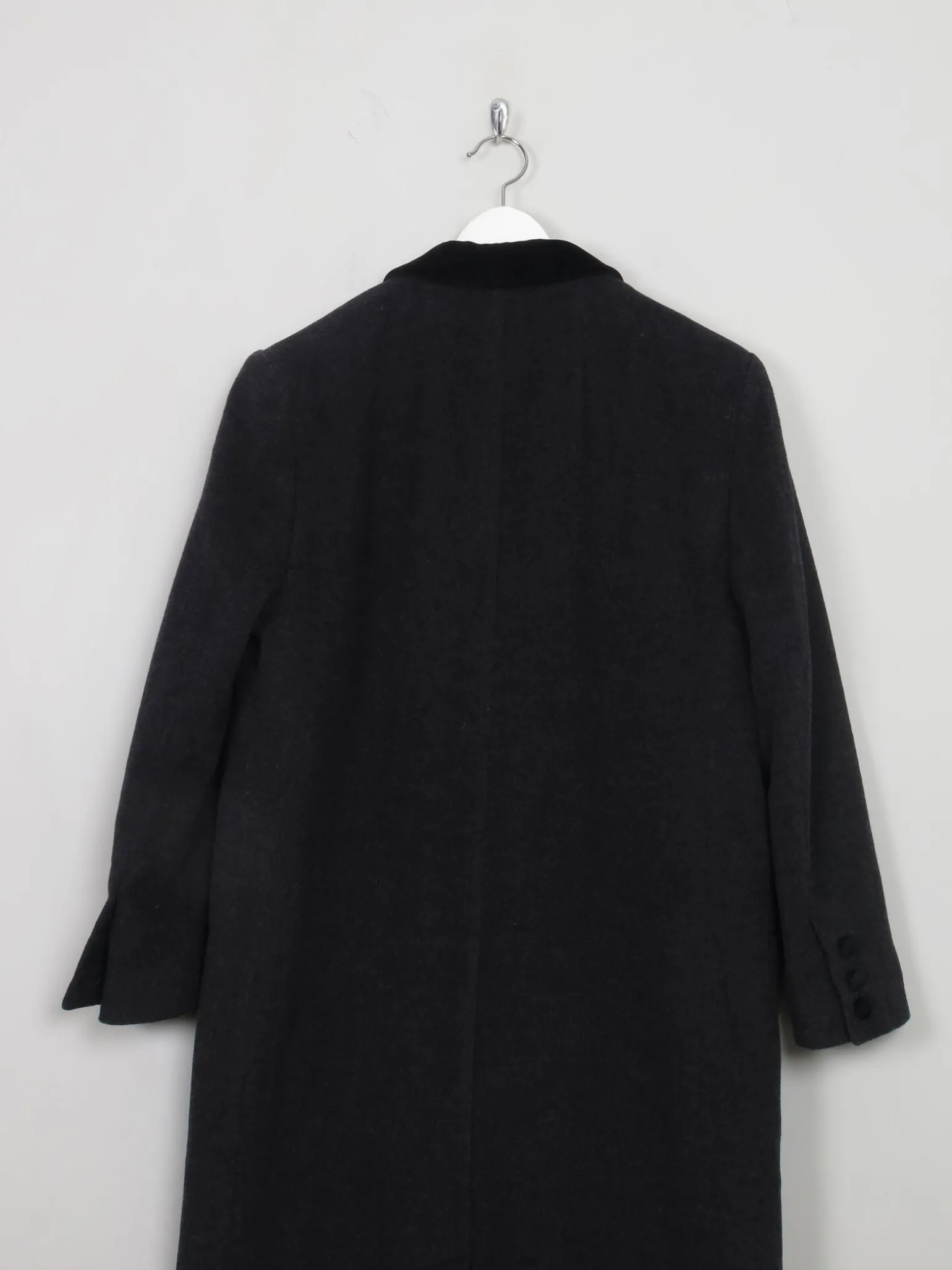 Women's Vintage Dark Grey Coat M/L
