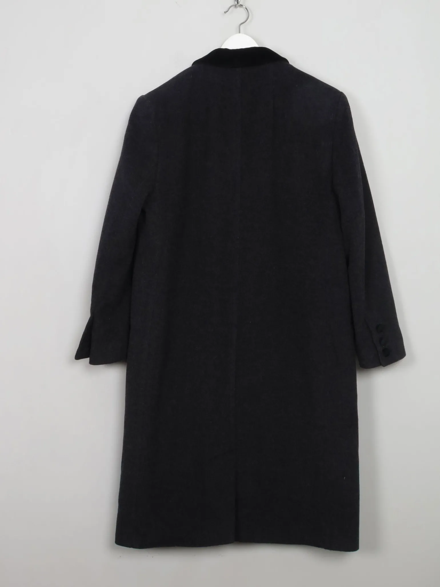 Women's Vintage Dark Grey Coat M/L