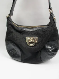 Women's Vintage DKNY Shoulder Bag Black