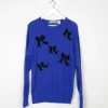 Women's Vintage Electric Blue Jumper M