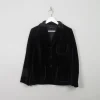 Women's Vintage Embellished  Black Velvet Jacket M
