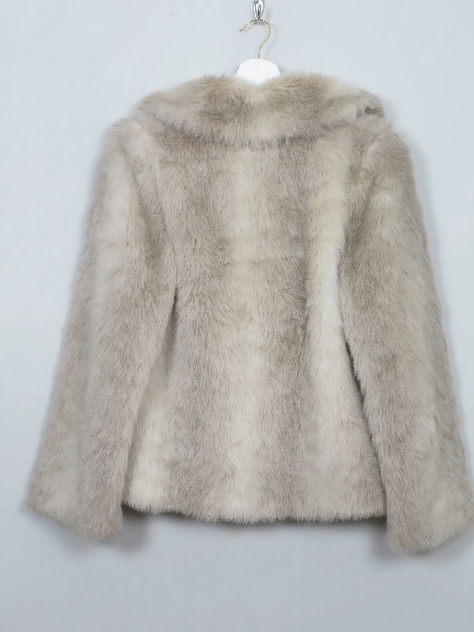 Women's Vintage Faux Fur Jacket XS