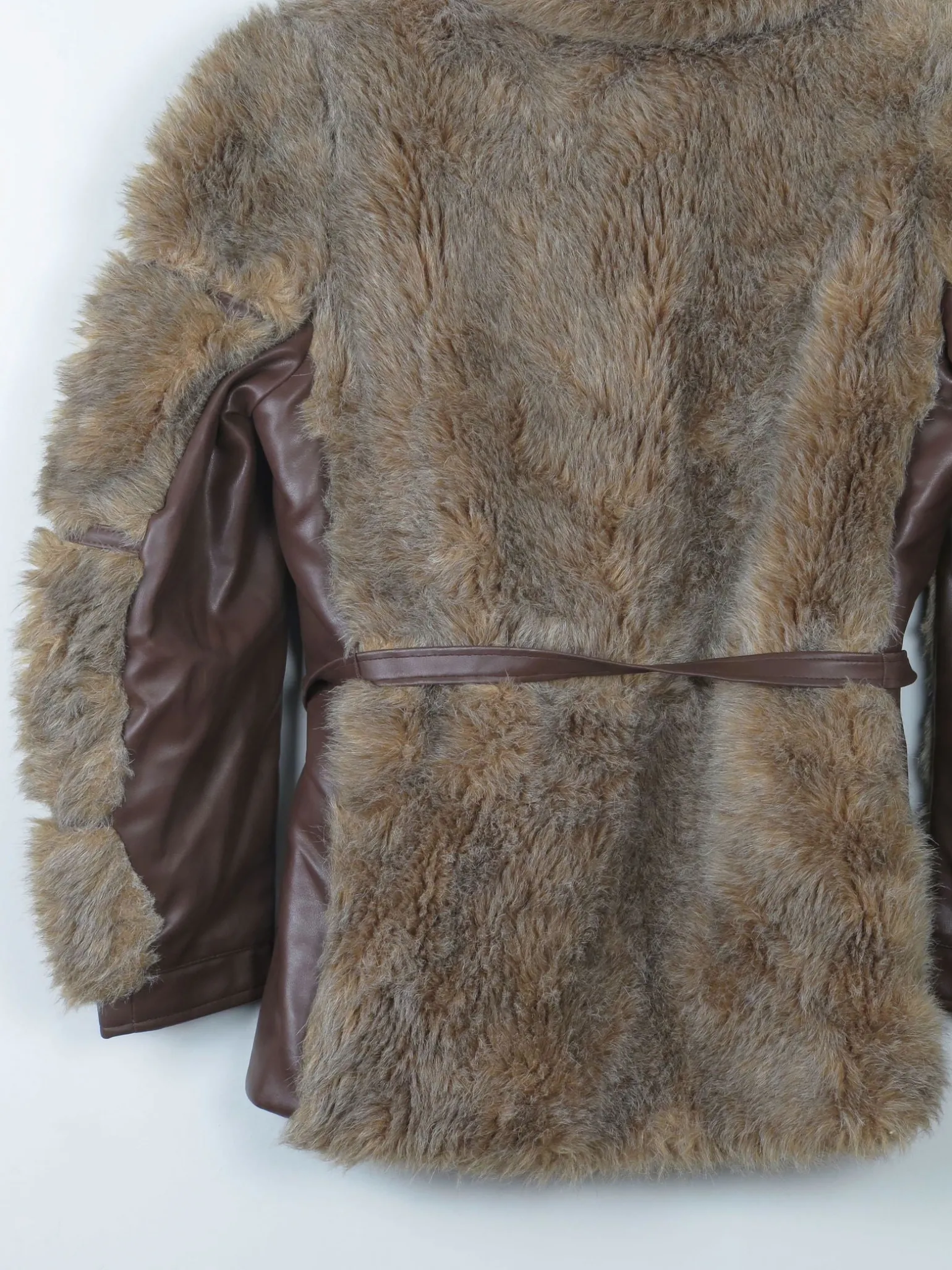 Women's Vintage Faux Fur 1970s Jacket S/M