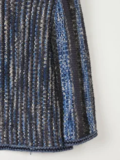 Women’s Vintage  Flecked Wool Cropped Cardigan 3/4 Sleeves  10/12