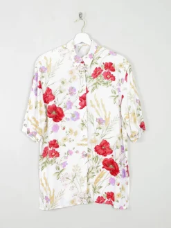 Women's Vintage Floral Blouse S/M/L