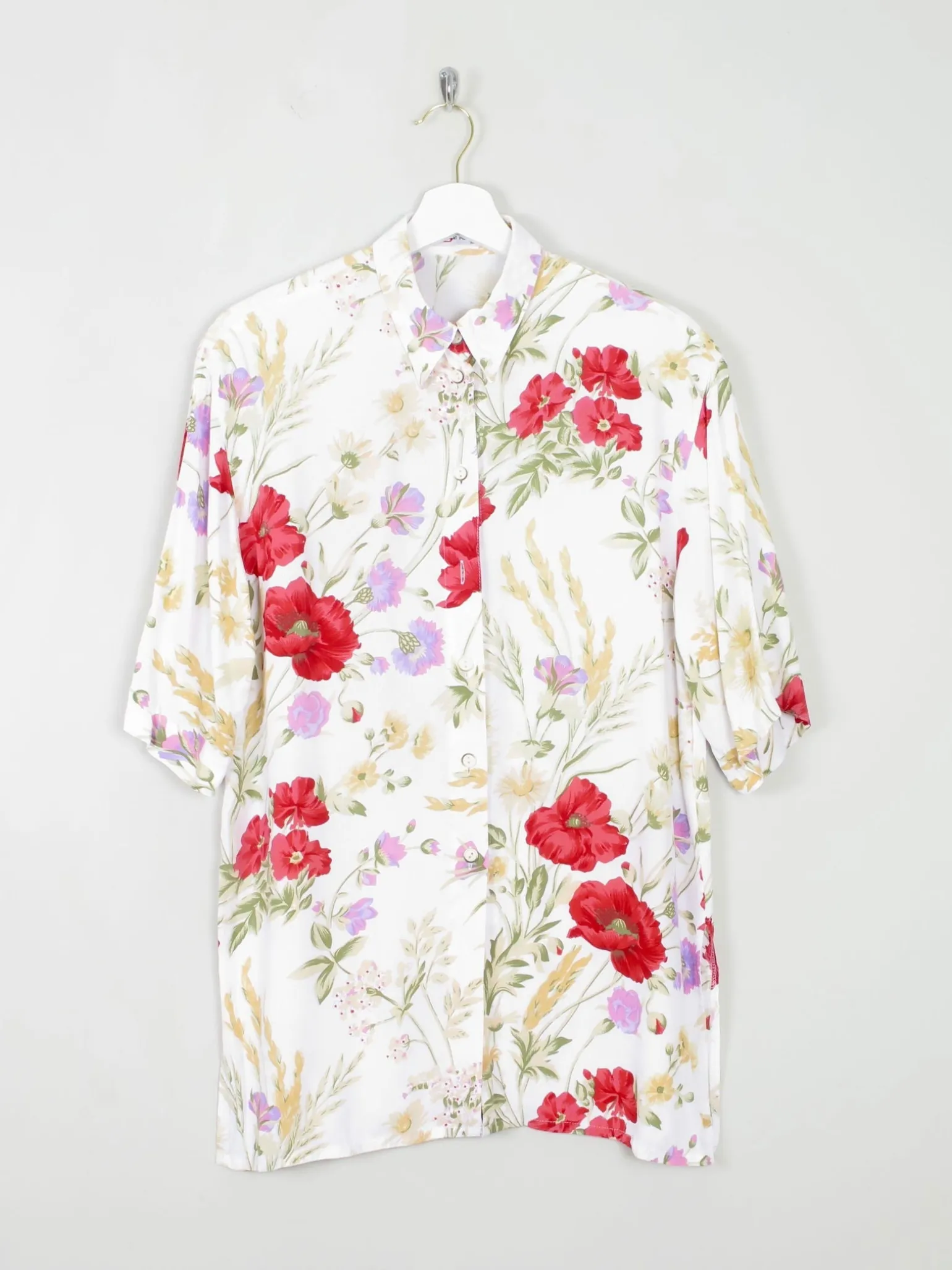 Women's Vintage Floral Blouse S/M/L