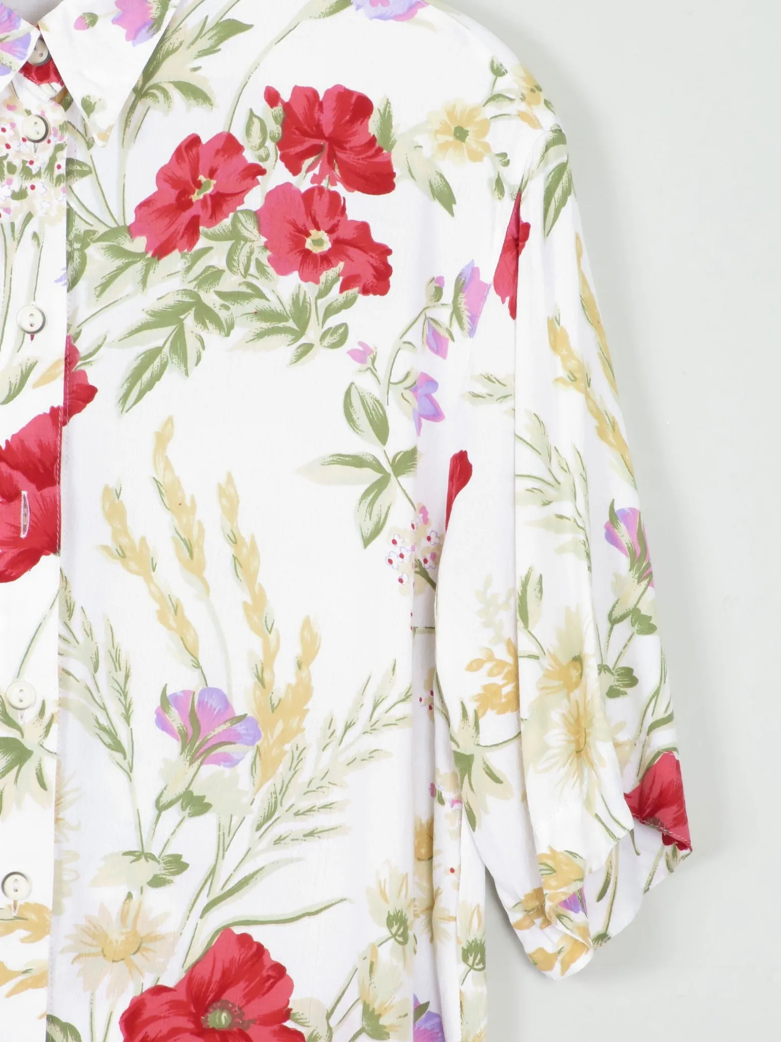 Women's Vintage Floral Blouse S/M/L