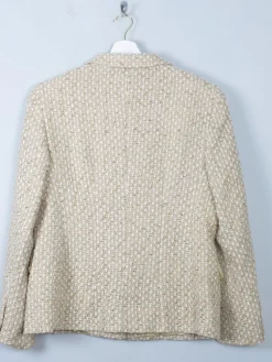 Women's Vintage Gold Tweed Escada Jacket L