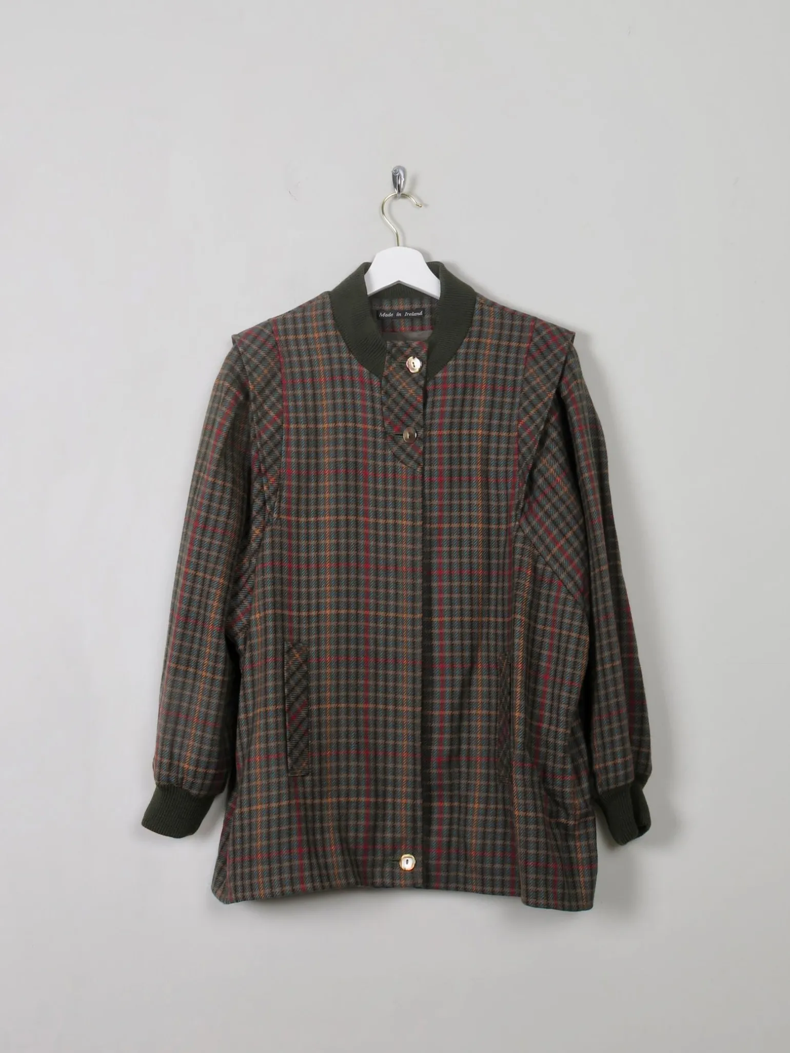 Women's Vintage Green Avoca Tweed Jacket S