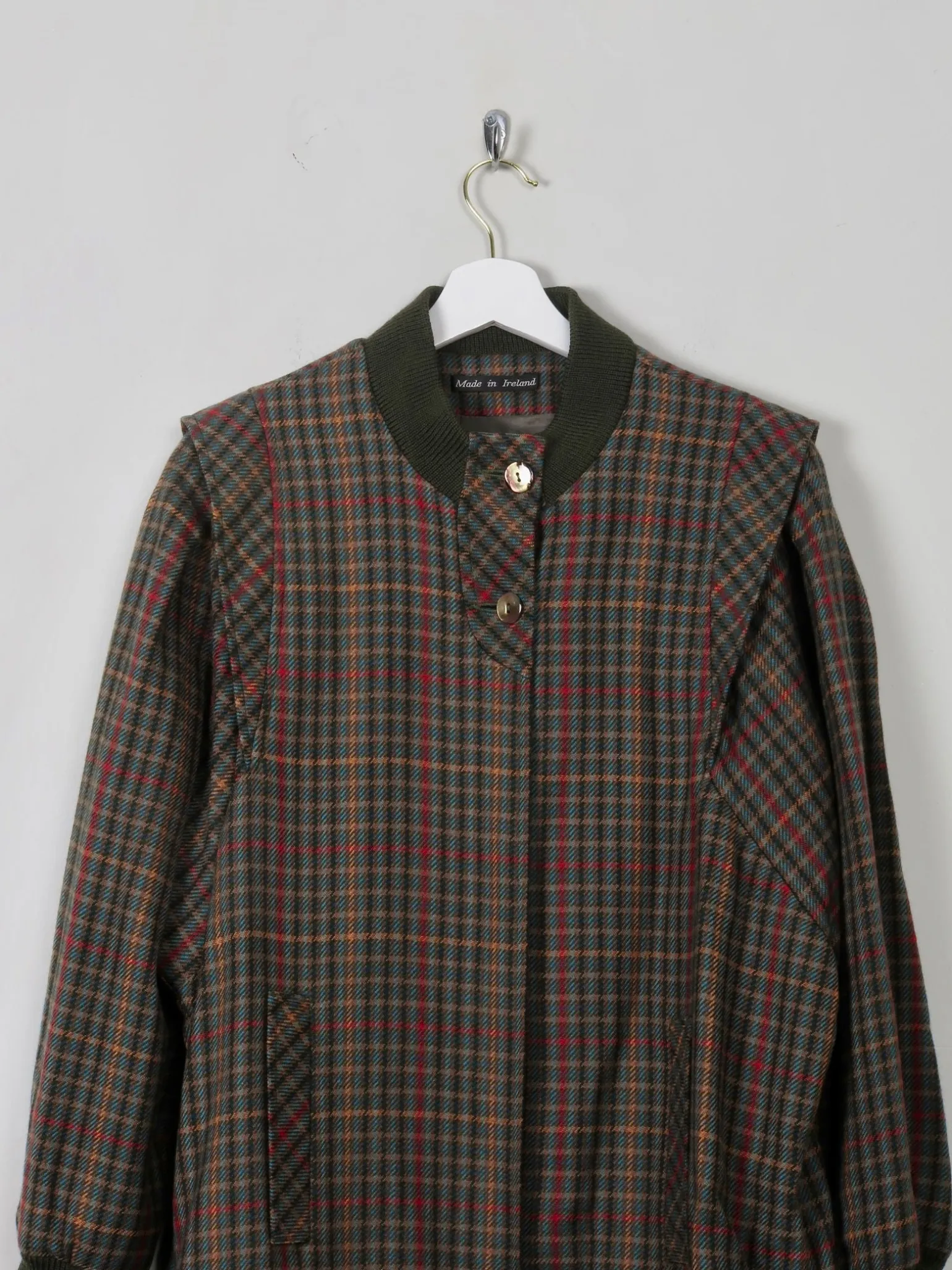 Women's Vintage Green Avoca Tweed Jacket S
