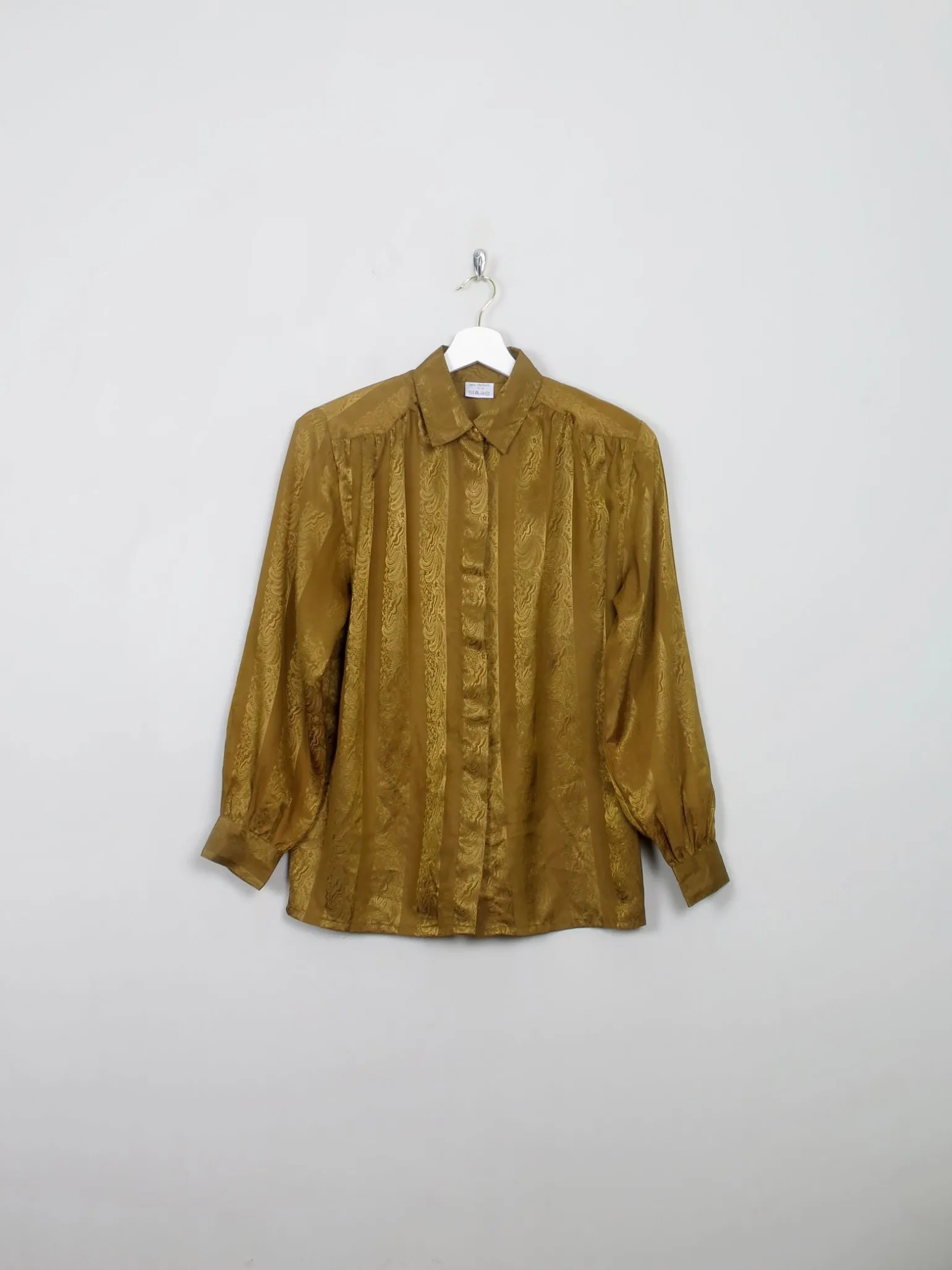 Women's Vintage Green Blouse M