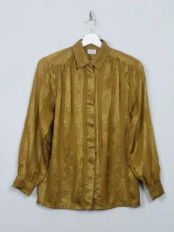Women's Vintage Green Blouse M