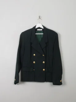 Women's Vintage Green Chaus Tweed Jacket L/XL