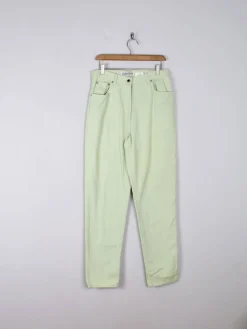 Women's Vintage Green Trousers 31"